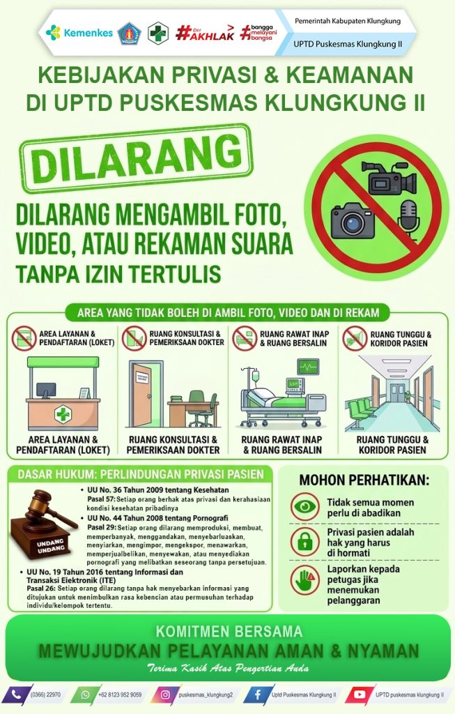 Dilarang dokumentasi