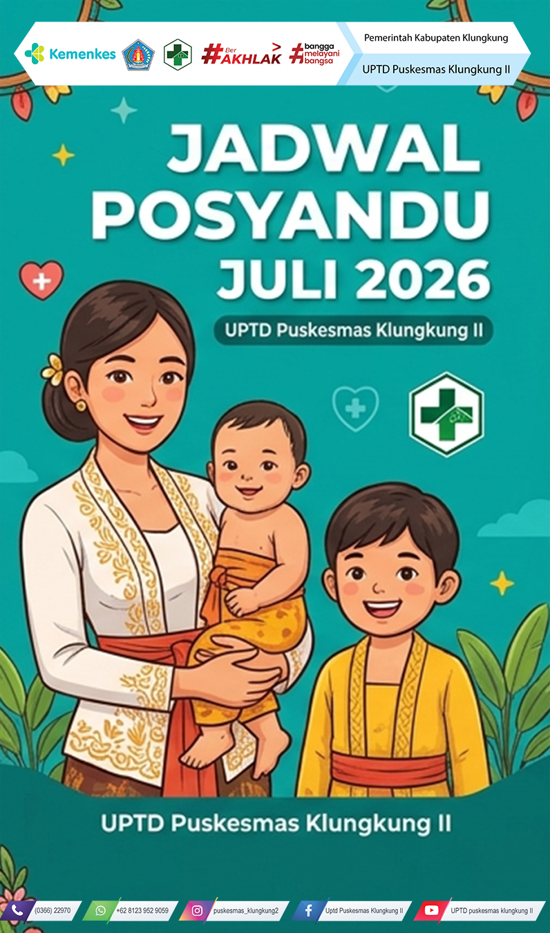 Jadwal Pelayanan Posyandu Periode Juli 2026